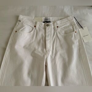 NWT Citizens of Humanity Annina 33” Trouser Jeans in Seashell